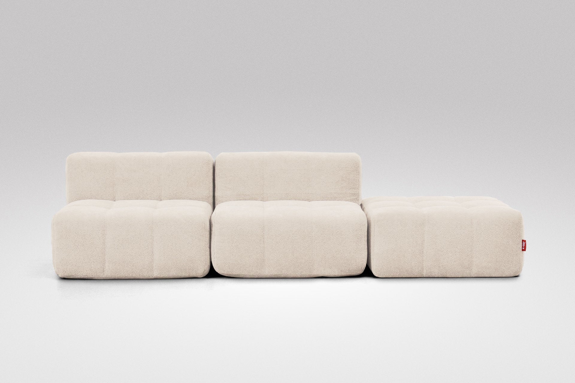 3 Teiliges Modulares Sofa – Beige