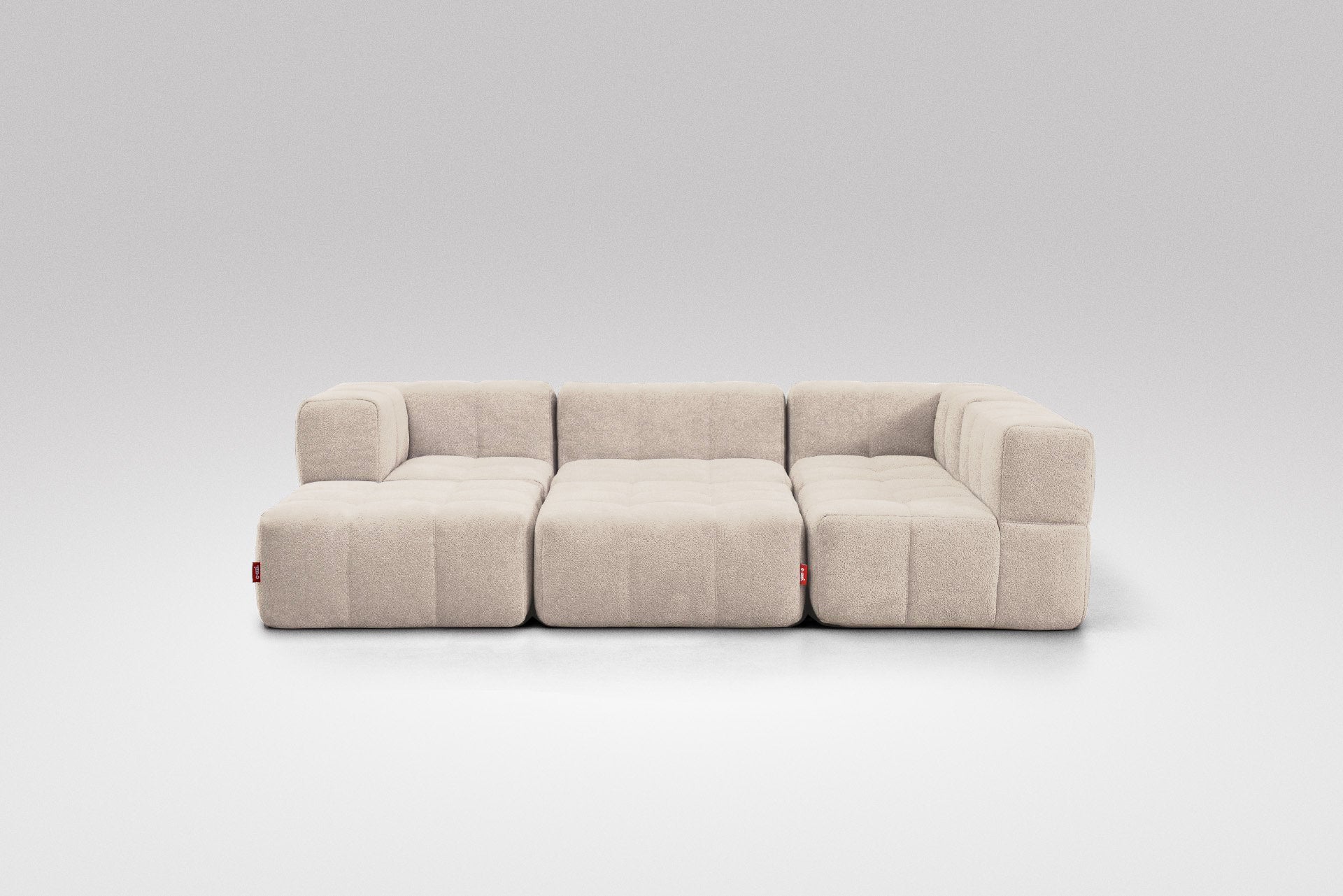 6 Teiliges Modulares Sofa – Beige