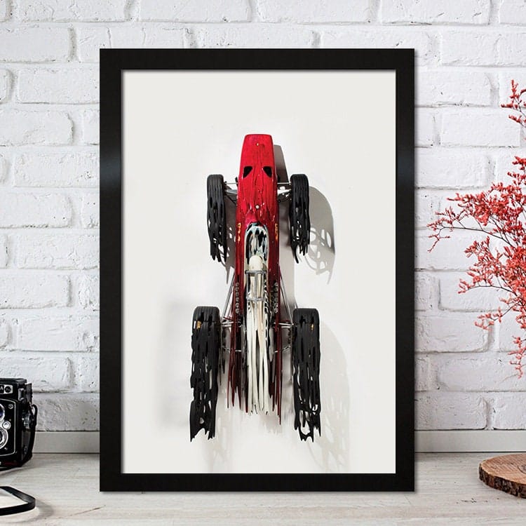 Poster Formel 1 Rennfahrer Legenden Rennwagen · Deko Print ohne Rahmen