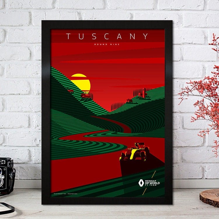 Poster Formel 1 Rennfahrer Legenden Rennwagen · Deko Print ohne Rahmen
