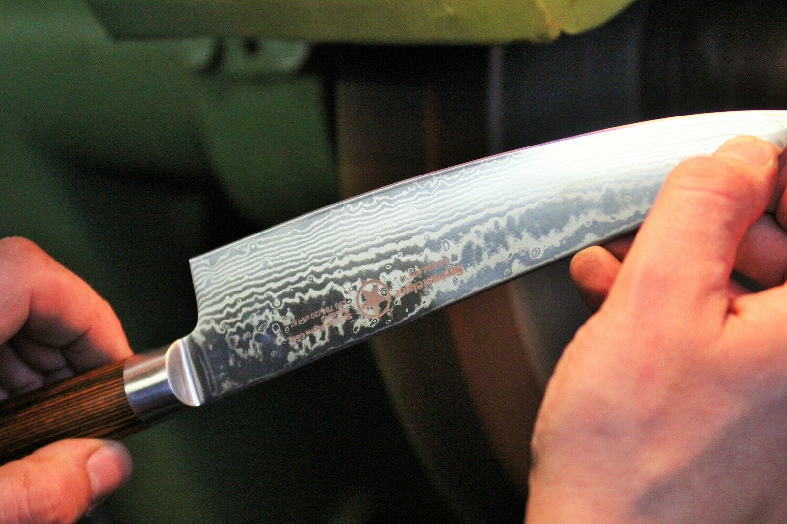 Sternsteiger | Damast Kochmesser